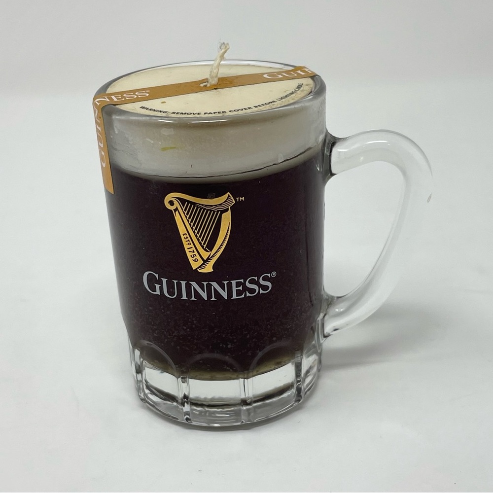 Guinness Beer Stout Mini Tankard Candle 3.5" Novelty Miniature NEW